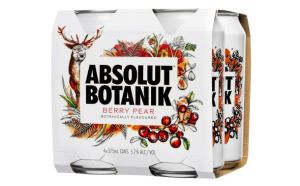Available in both bottle and can format, Absolut Botanik is a mix of single-source Absolut vodka, carbonated water and botanical flavours.